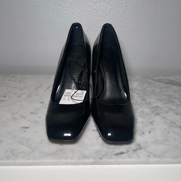 H&M Black Patent Leather Heels - Picture 4 of 6